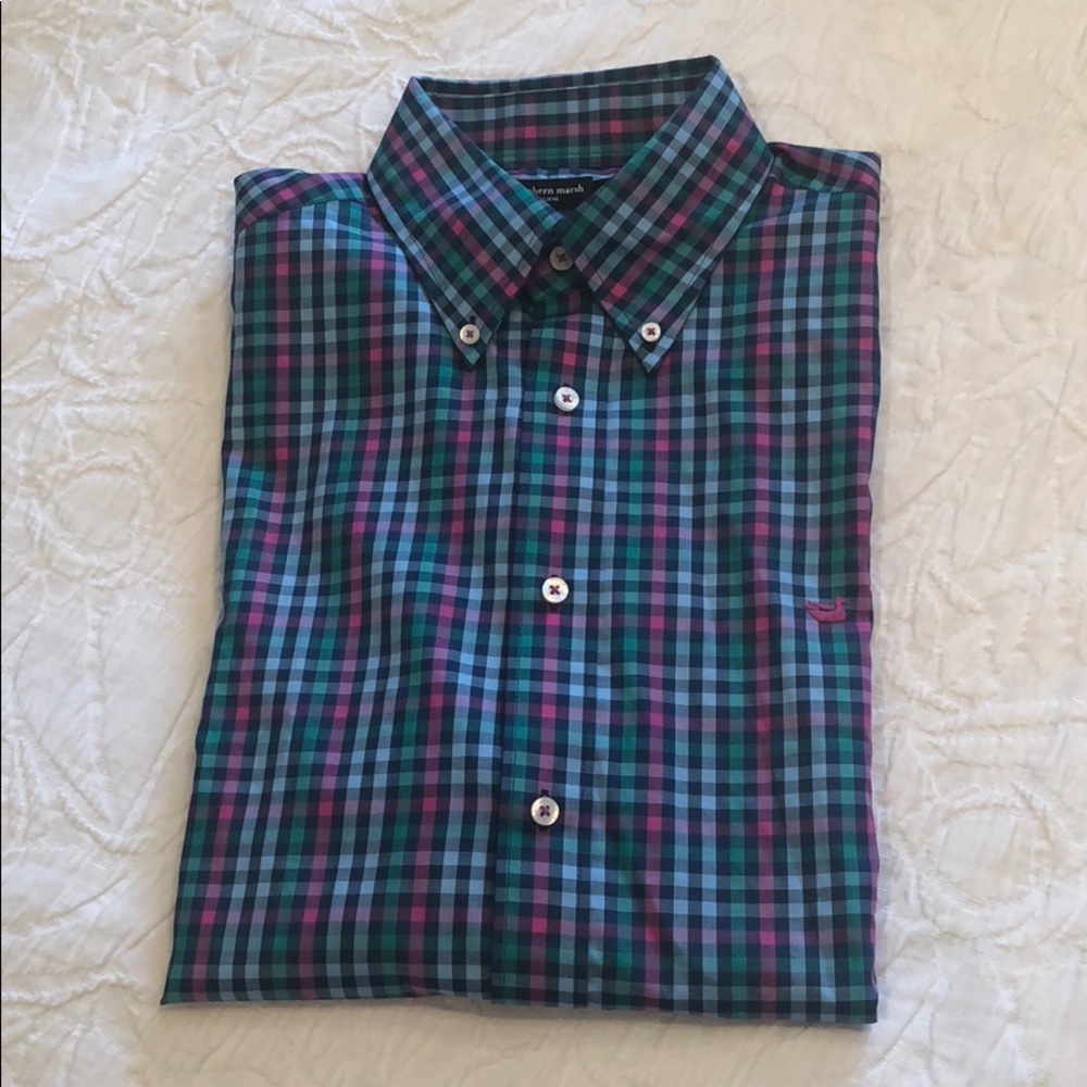 NWOT Southern Marsh L/S Button Down